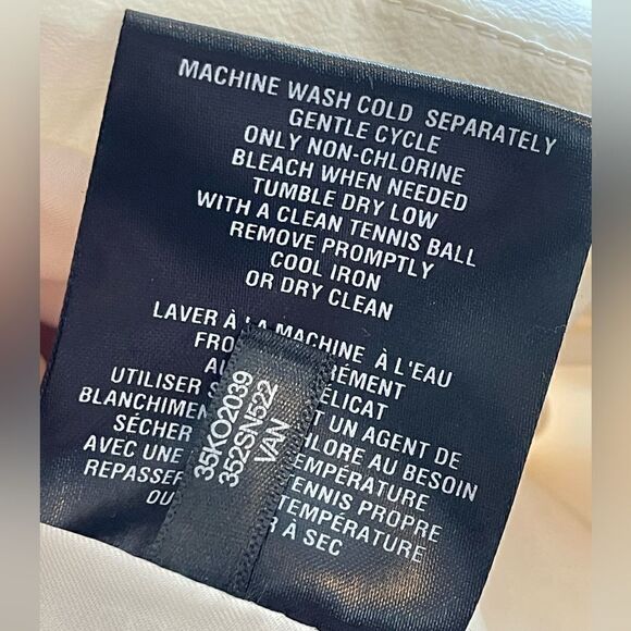 Cole Haan Signature quilted puffer jacket in cream XL. NWT - Picture 7 of 10